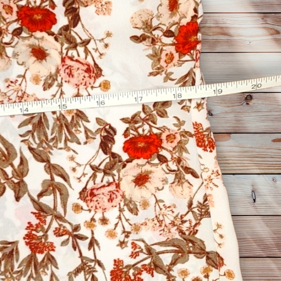 Hippie Rose Floral Print Top Size M - Picture 4 of 5